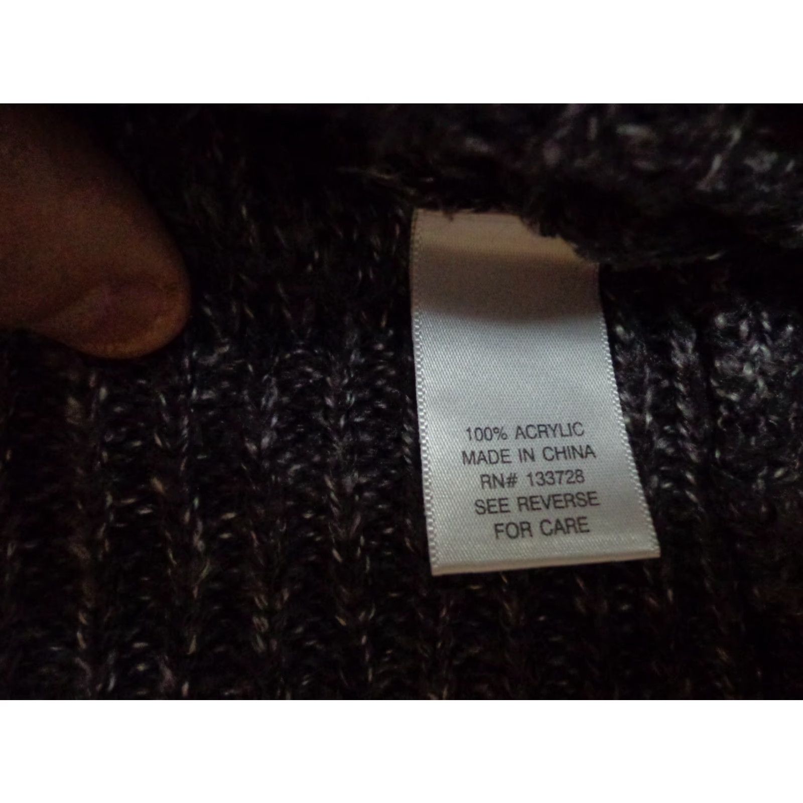 Vintage Sonoma Cardigan Sweater Ladies Size L Purple Solid Cardigan Brand Sonoma Size L / US 10 / IT 46 - 3 Thumbnail