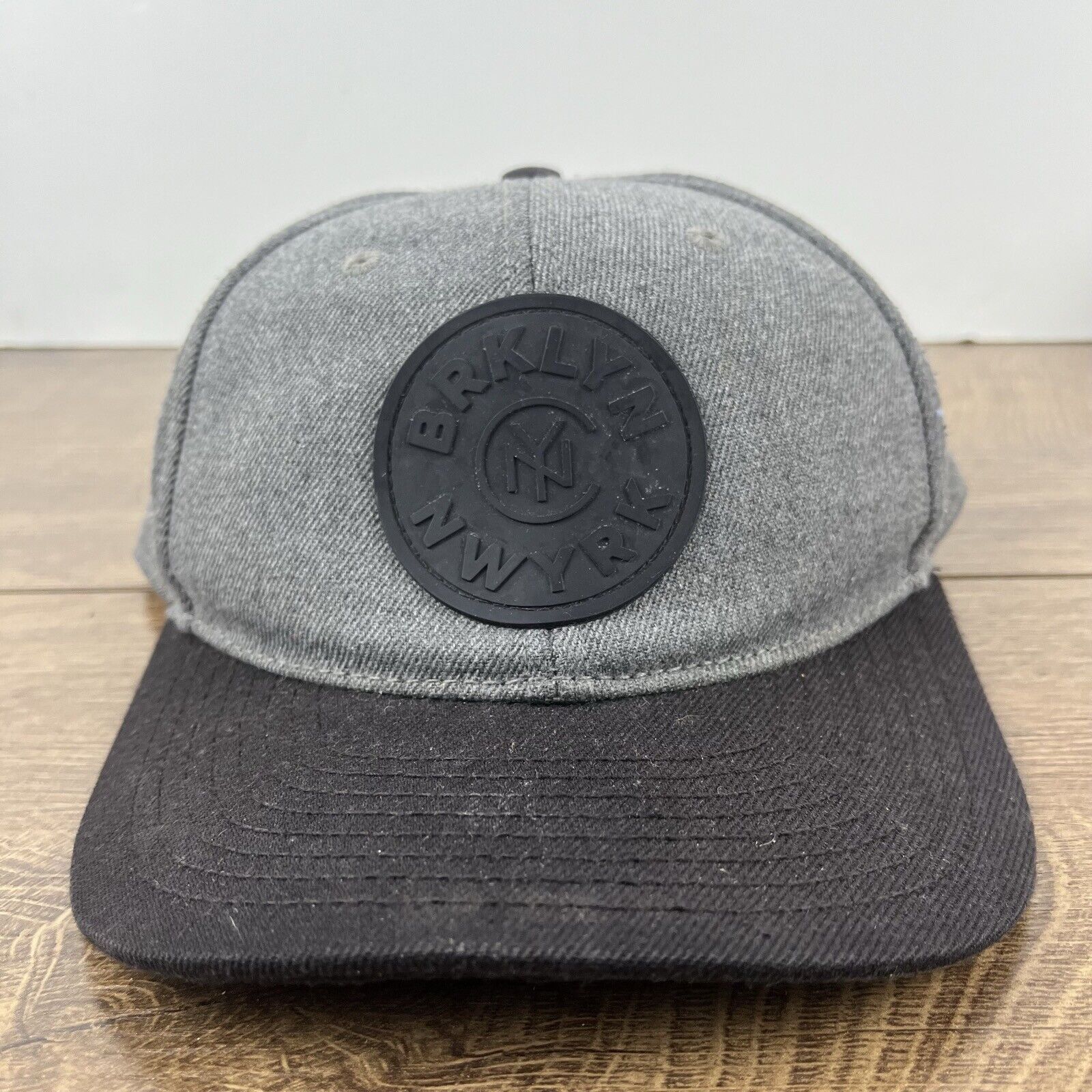 Other Brooklyn New York Hat NY Snapback Hat Gray Adjustable Hat Ad Size ONE SIZE - 5 Thumbnail