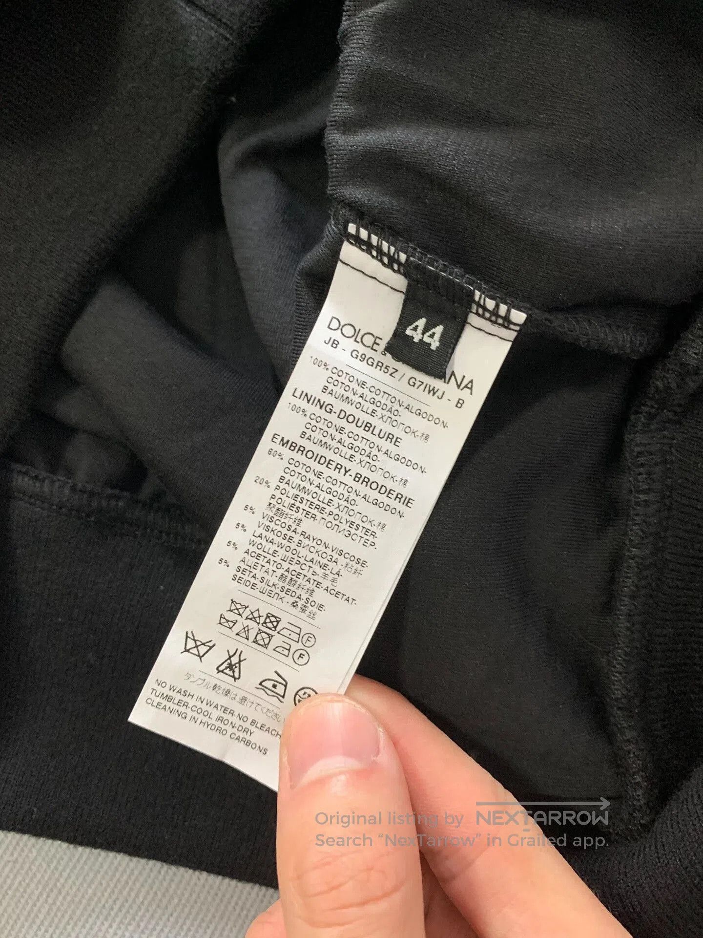 Dolce & Gabbana Dolce & Gabbana Velvet Family Patch Sweatshirt. Size US S / EU 44-46 / 1 - 4 Thumbnail