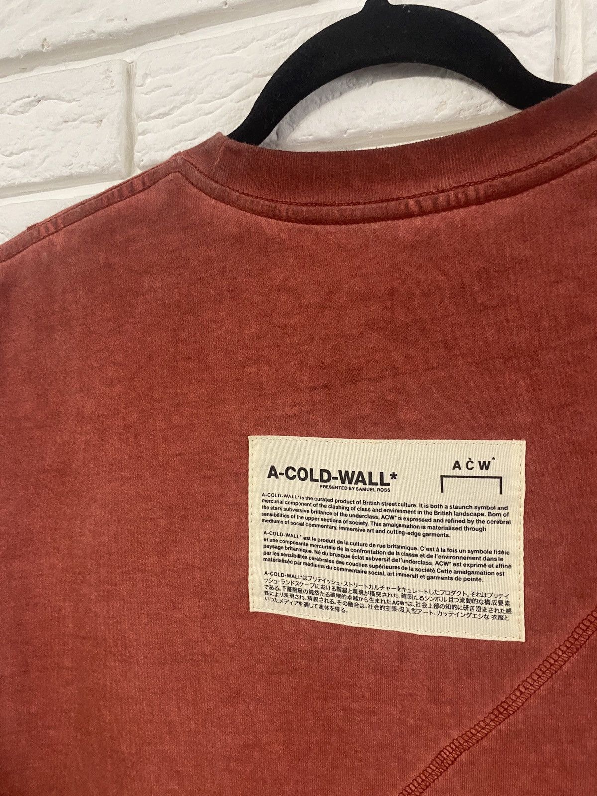 A-COLD-WALL* A-Cold-Wall tee Size US XL / EU 56 / 4 - 8 Thumbnail