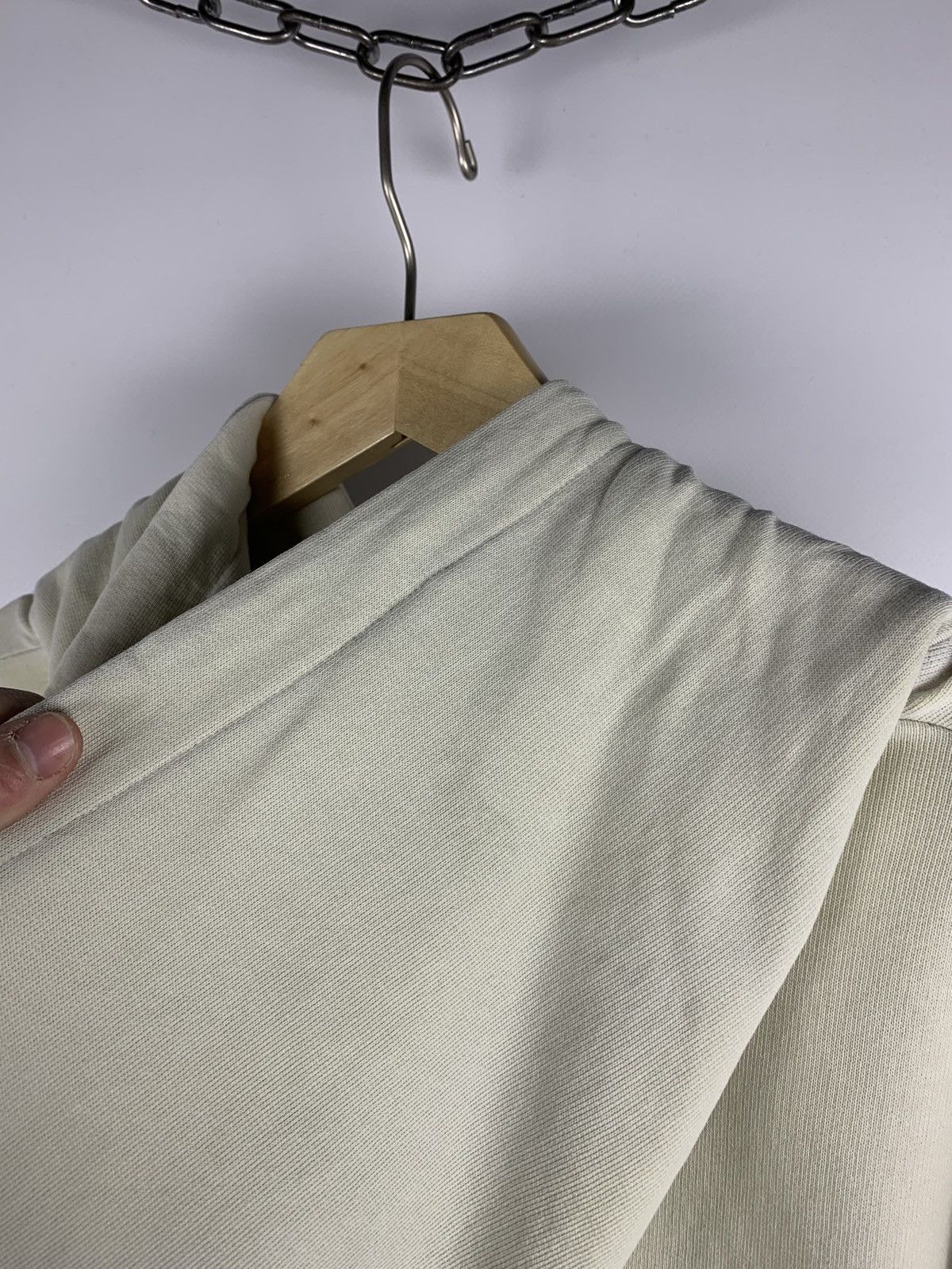 Saint Laurent Paris Saint Laurent Paris Hoodie Men’s Size M Cream Size US M / EU 48-50 / 2 - 23 Thumbnail