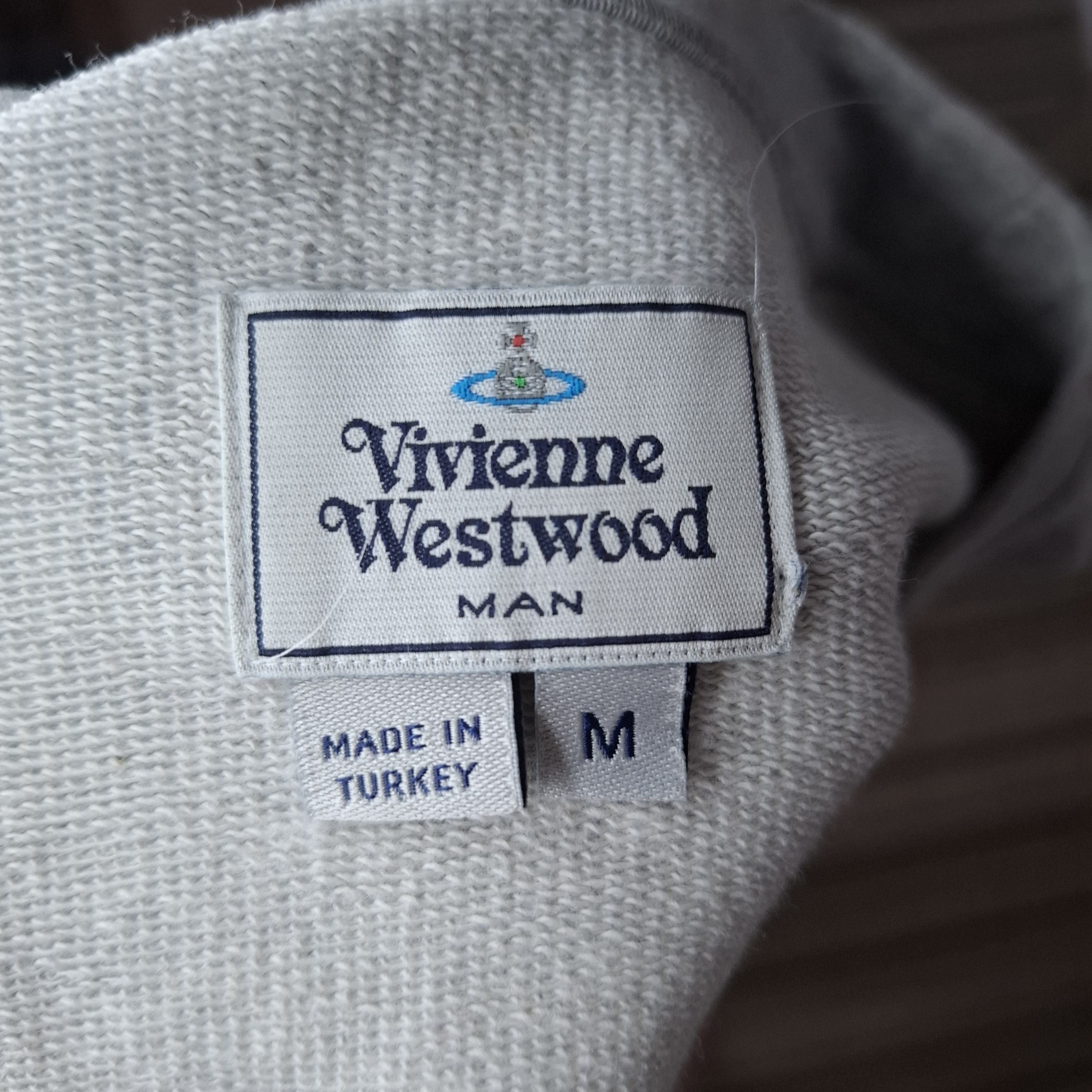 Vivienne Westwood VIVIENNE WESTWOOD Climate Revolution Grey Sweatshirt Size US M / EU 48-50 / 2 - 5 Thumbnail