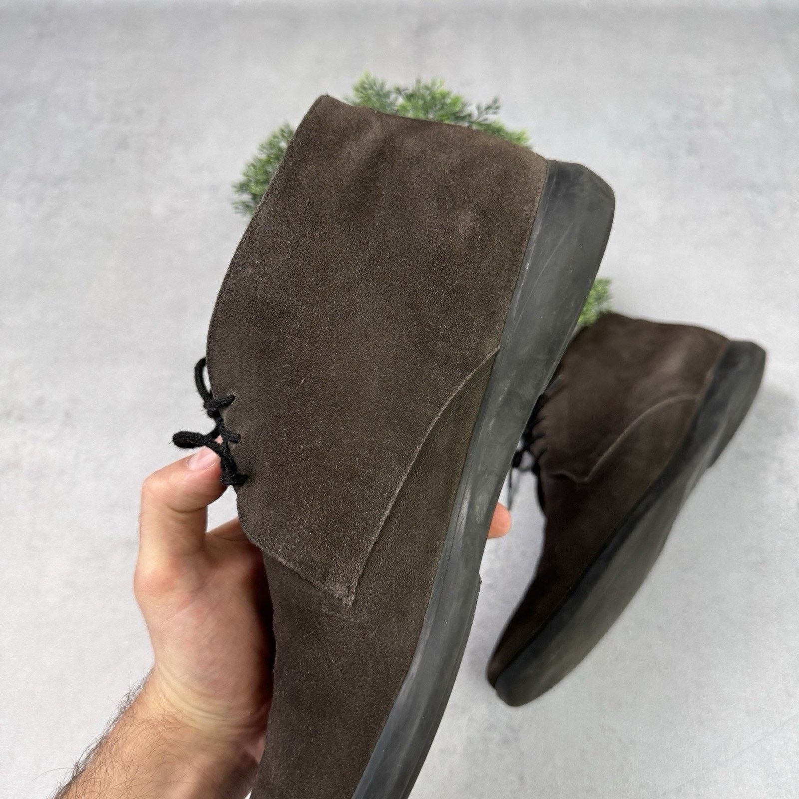 Prada Prada Men Chukka Boot Brown Suede Size US 9 Size US 9 / EU 42 - 9 Thumbnail