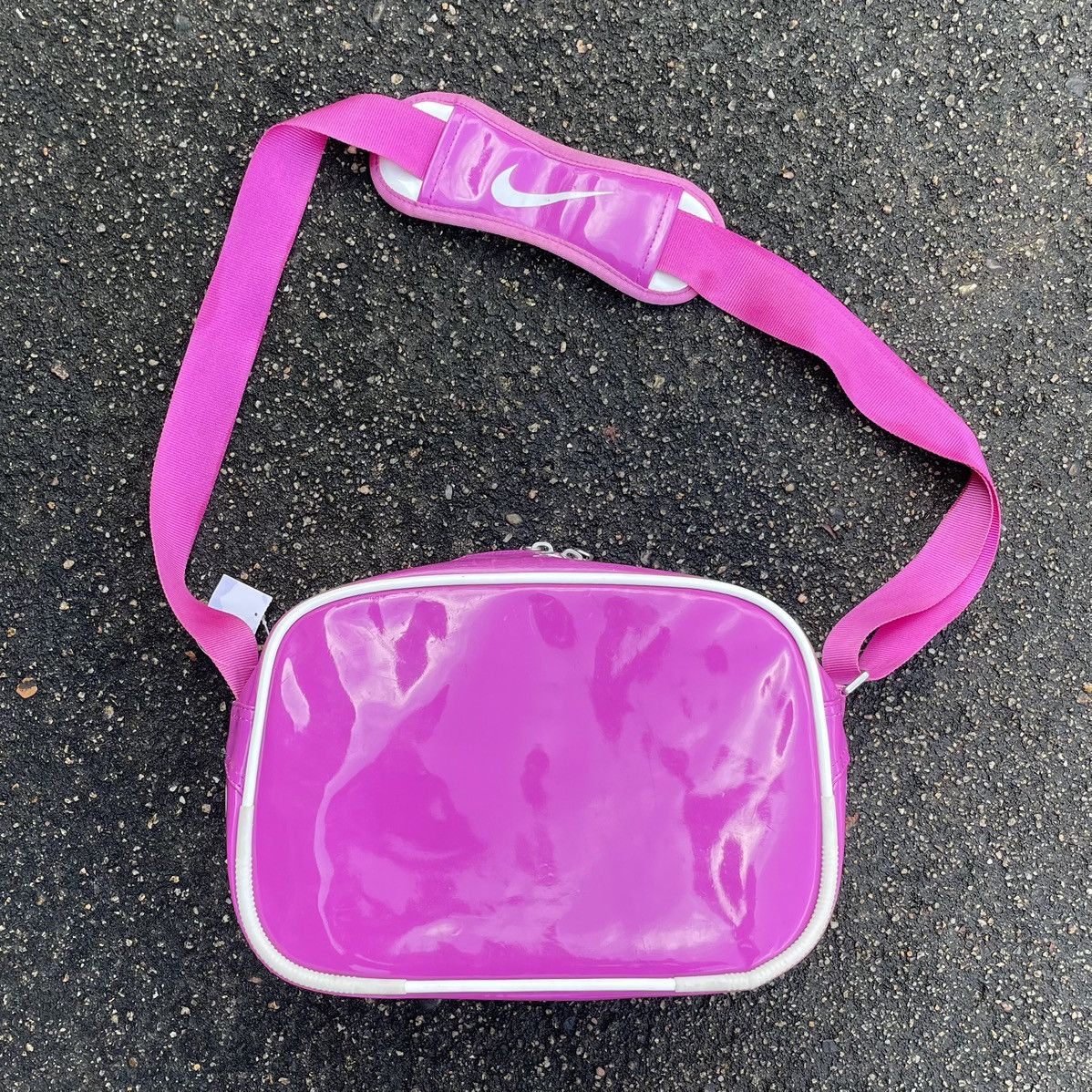 Nike Nike Vinly Pink Small Messenger Bag Size ONE SIZE - 20 Thumbnail