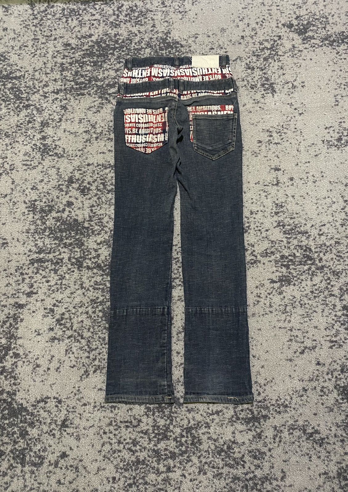 Y2k ifsixwasnine style bootcut jeans
