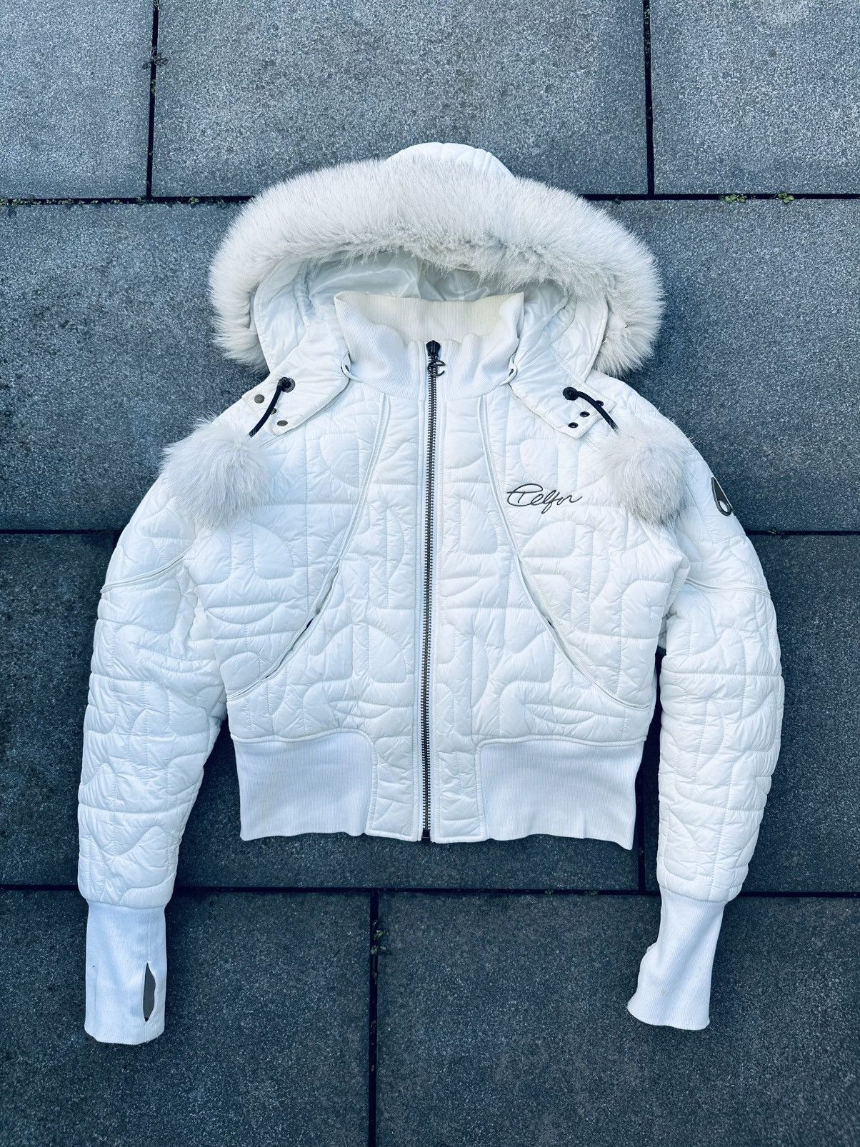 Moose Knuckles × Telfar Telfar x Moose Knuckles FW21 Cropped Fox Fur Bomber Jacket Size US M / EU 48-50 / 2 - 1 Thumbnail