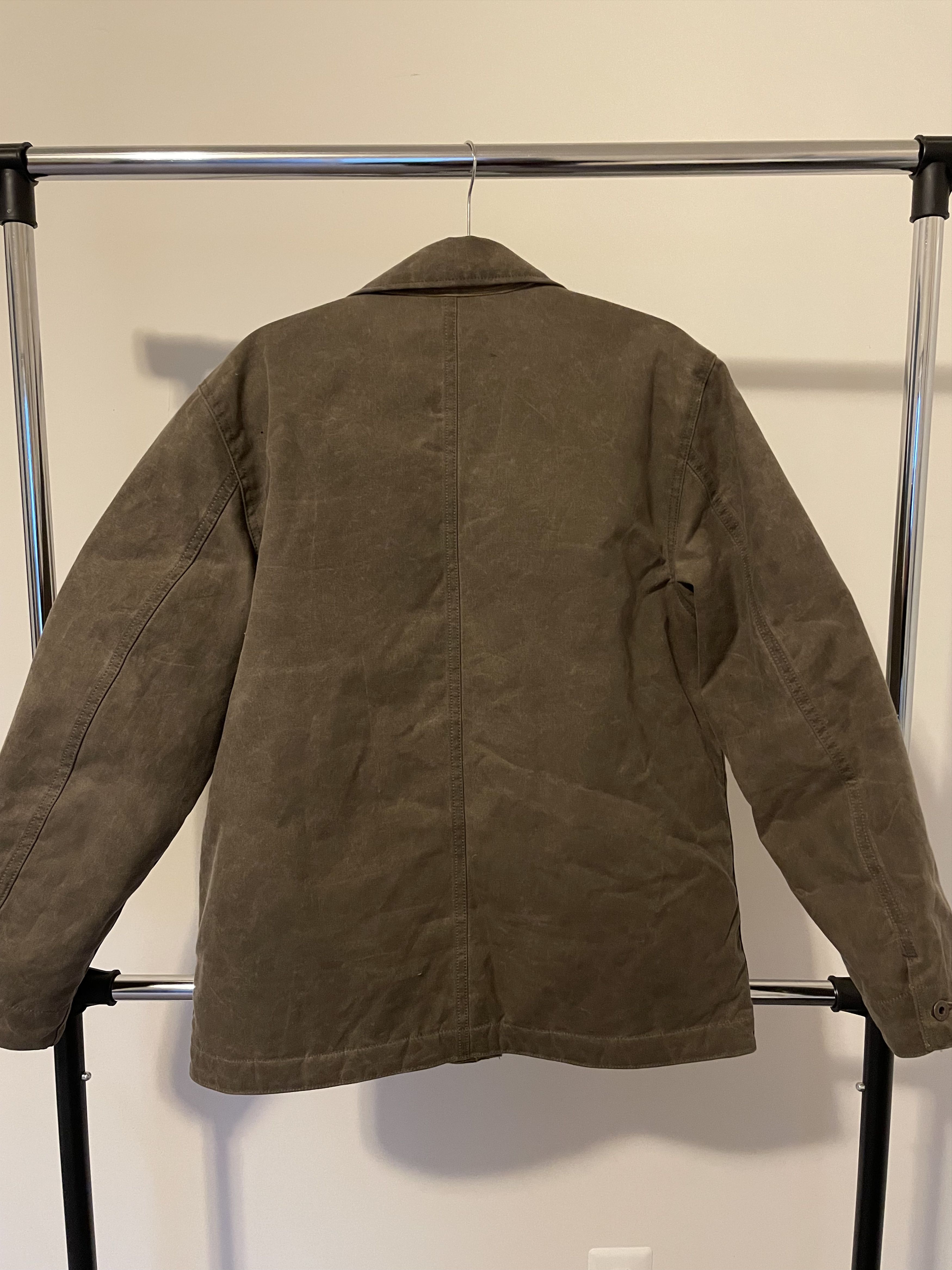 Flint And Tinder Flannel-Lined Quilted Waxed Rancher Jacket Size US L / EU 52-54 / 3 - 3 Thumbnail