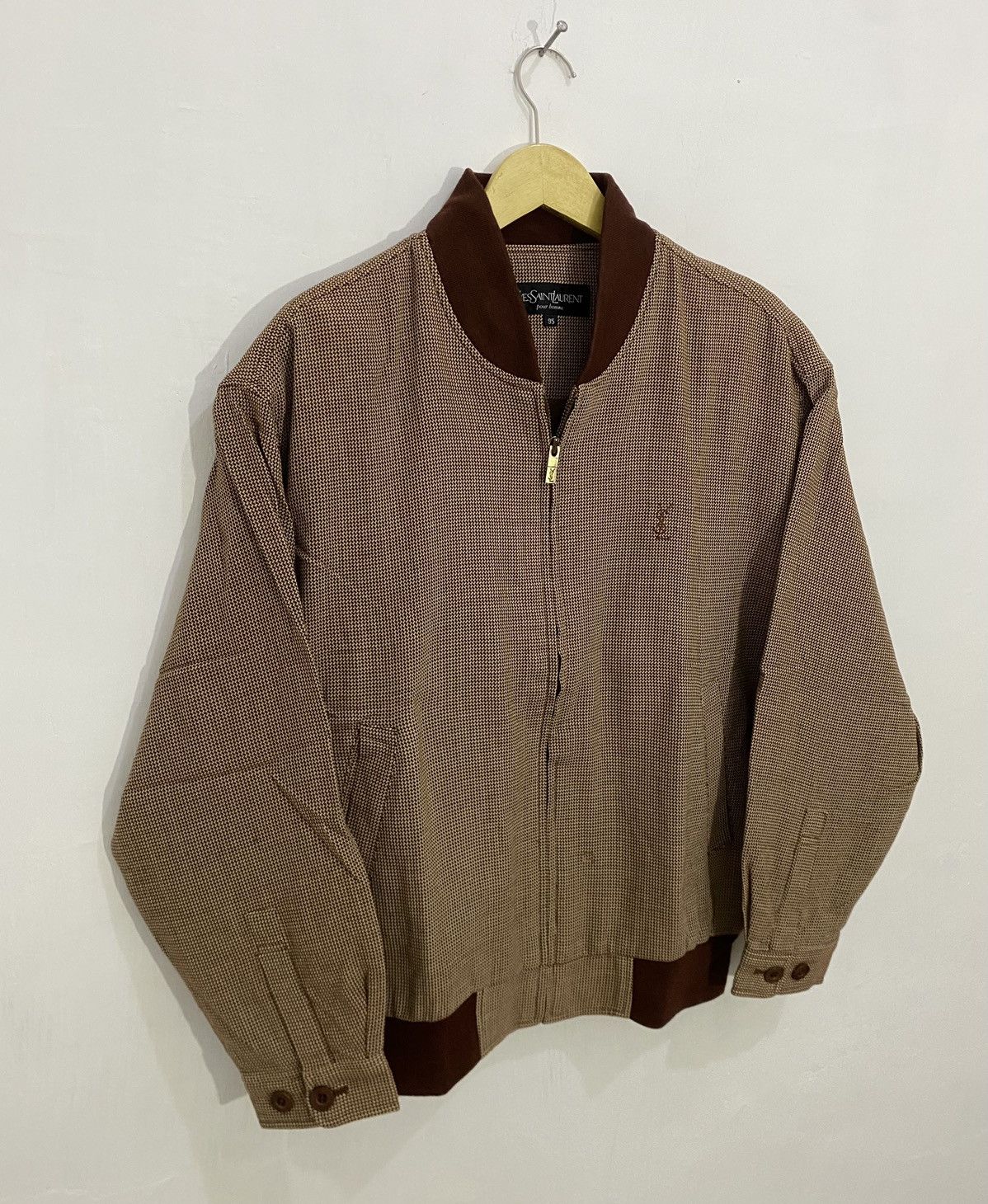 Saint Laurent Plaid Jacket | Grailed