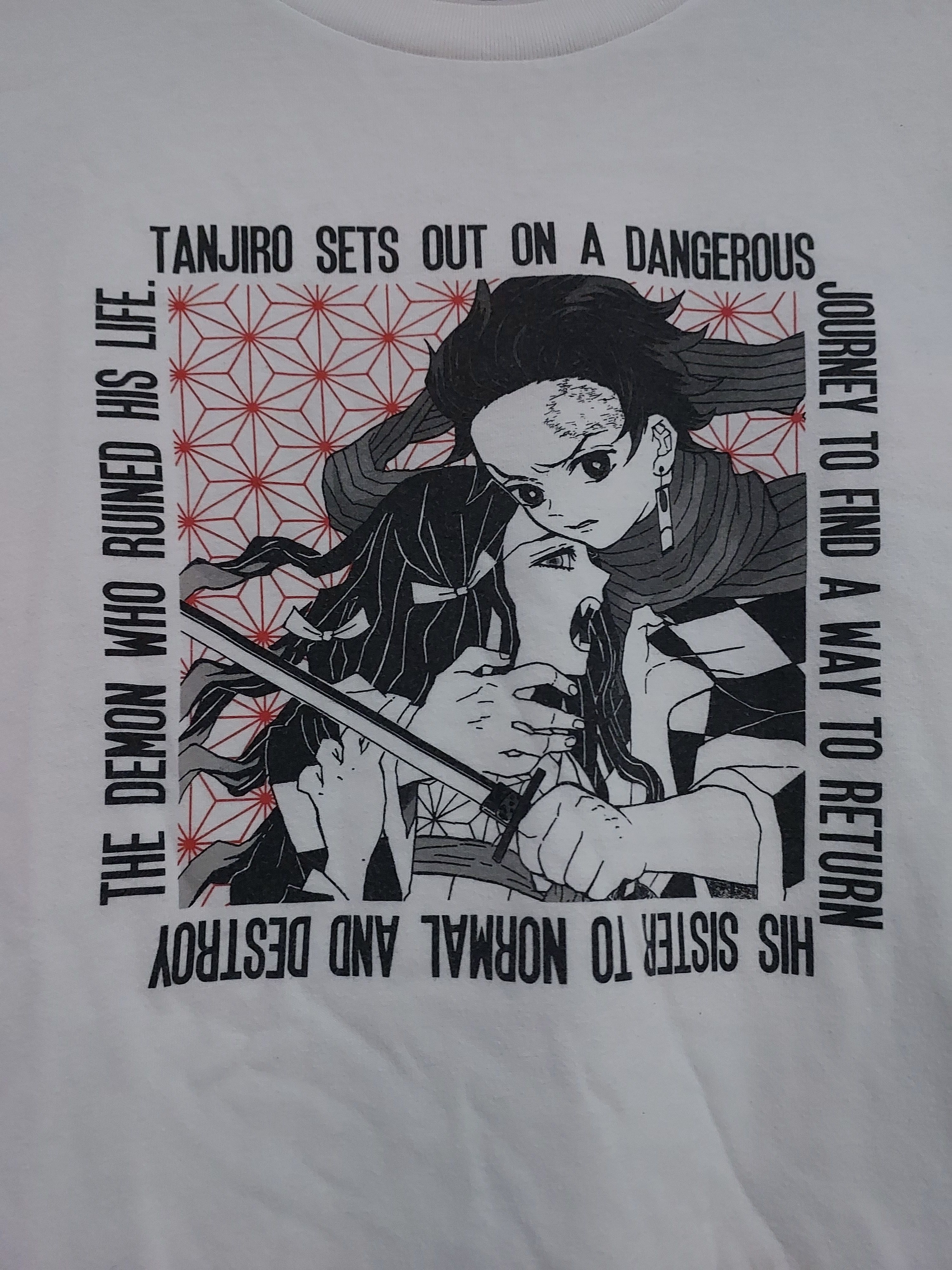 Anime DEMON SLAYER ANIME TANJIRO AND NEZUKO T SHIRT Size US XS / EU 42 / 0 - 4 Thumbnail