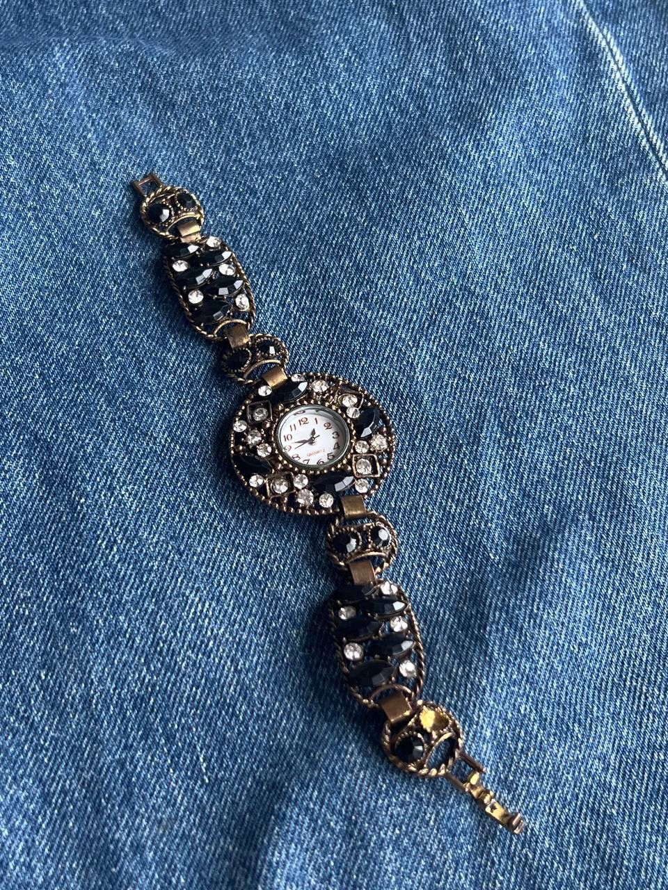 Japanese Brand × Vintage Vintage Japanese style Crystals futuristic Watch Bracelet Size ONE SIZE - 2 Thumbnail