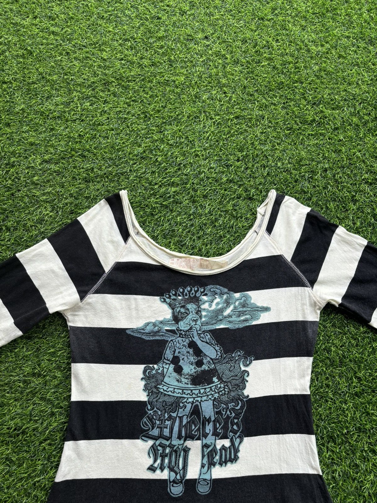 Hysteric Glamour Y2k Zara Stripe Women"s Size M / US 6-8 / IT 42-44 - 2 Thumbnail