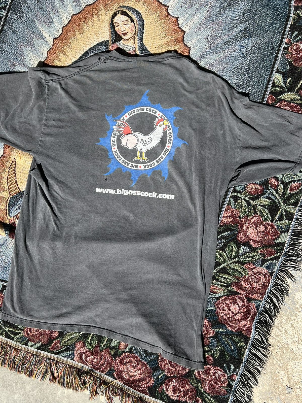 Vintage Vintage Porn Site Tee SUPER RARE PIECE Size US XL / EU 56 / 4 - 2 Thumbnail