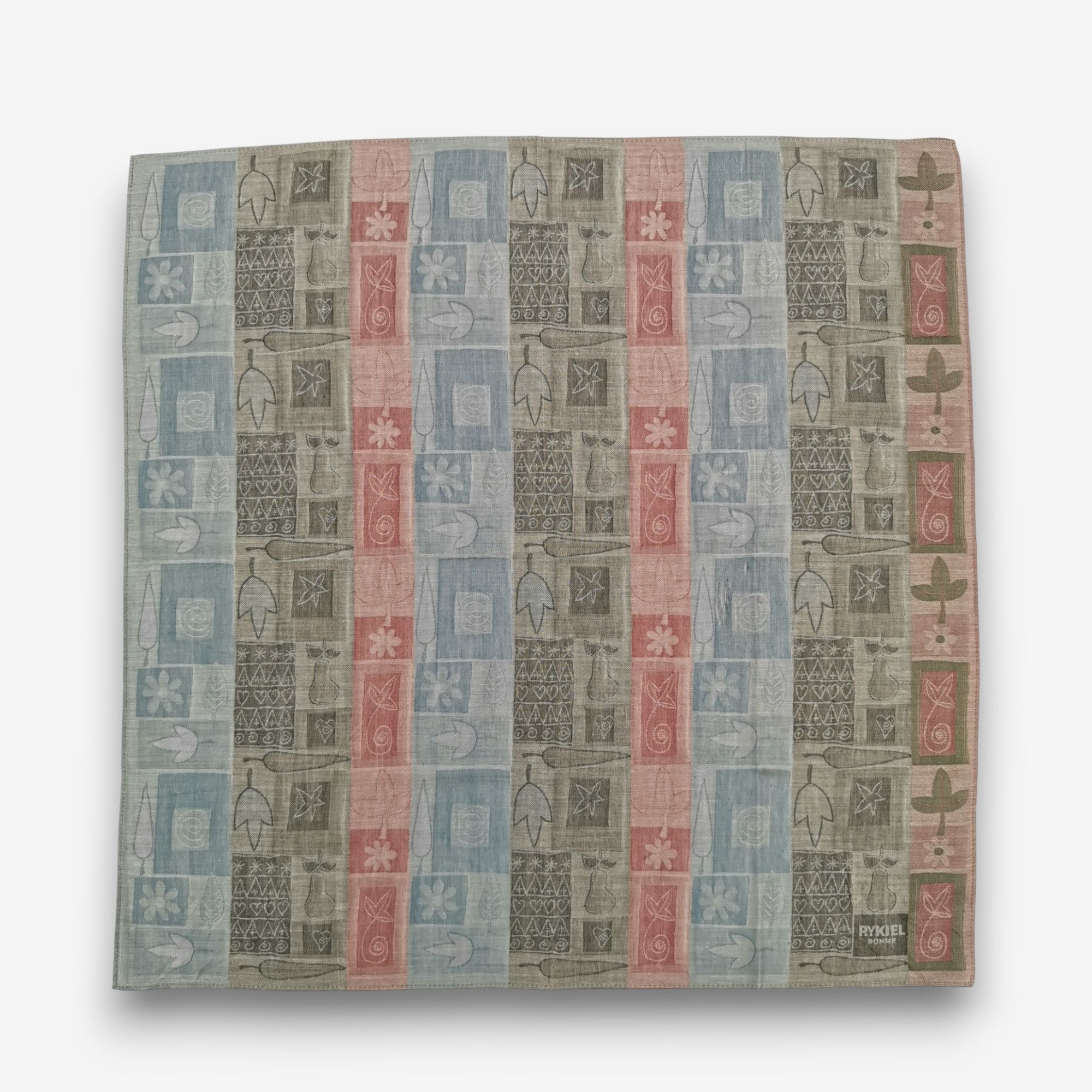 Sonia Rykiel Vintage Rykiel Homme Handkerchief Pocket Square Bandana Size ONE SIZE - 2 Thumbnail