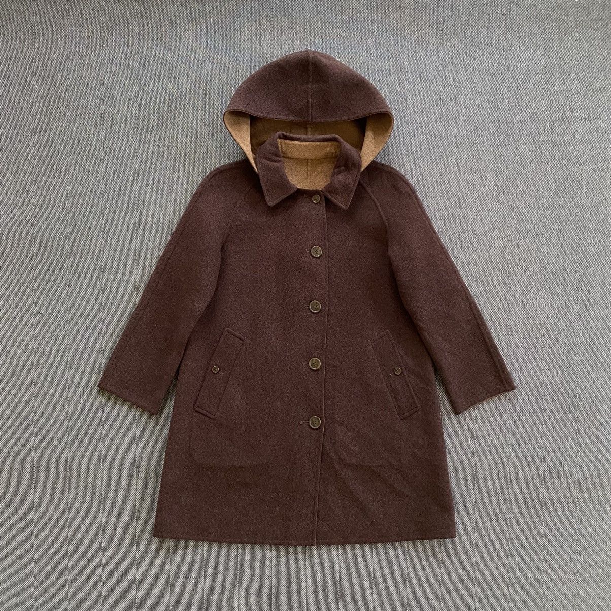 Burberry Prorsum BURBERRYS Reversible Hooded Wool Duffle Coat Size S / US 4 / IT 40 - 2 Thumbnail