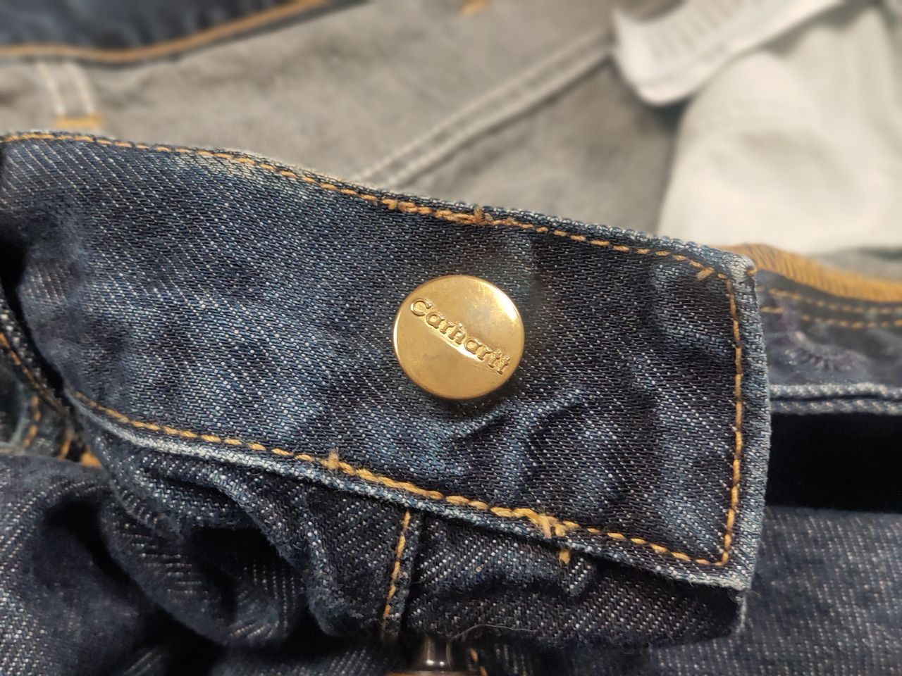 Carhartt Vintage Carhartt Staff Dark blue Denim Pants USA Style Jeans Size US 32 / EU 48 - 14 Thumbnail