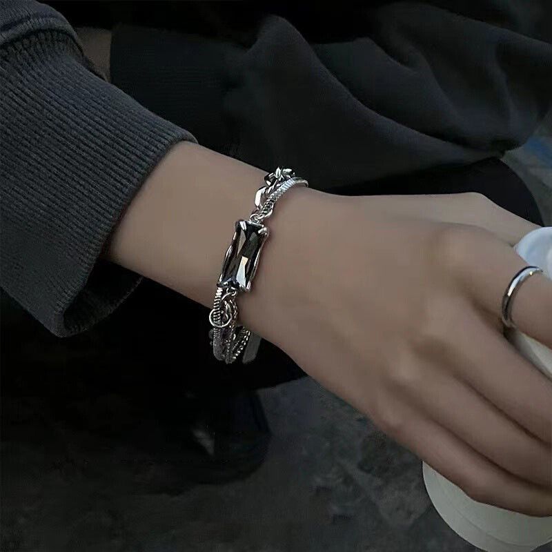 Jewelry Punk Bracelet Y2K Punk Chain Gotch Bracelets Chains Size ONE SIZE - 1 Thumbnail