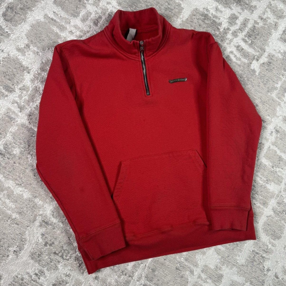 Chrome Hearts King taco triple cross embroidered quarter zip pullover Size US M / EU 48-50 / 2 - 7 Thumbnail