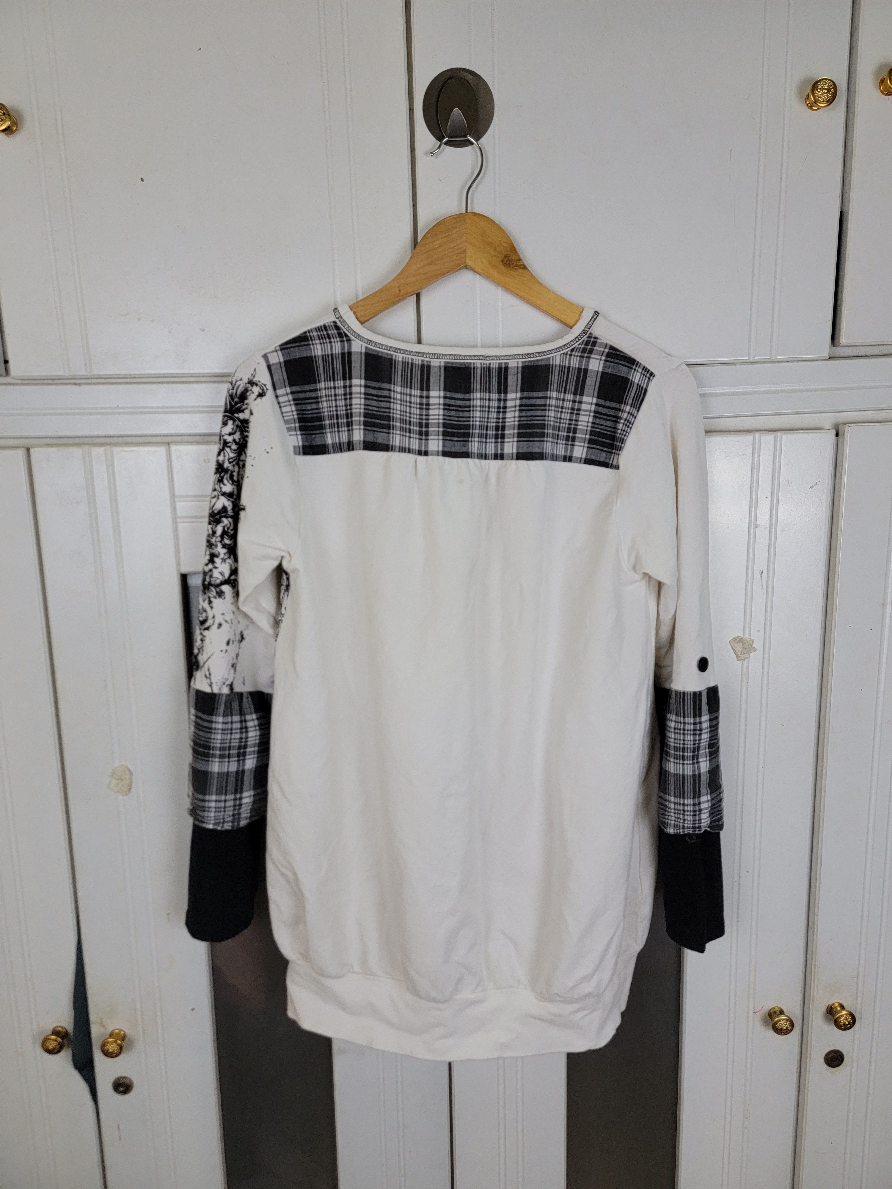 Japanese Brand × Vintage Vintage Algonquins Punk Double Sleeve Size US S / EU 44-46 / 1 - 6 Thumbnail