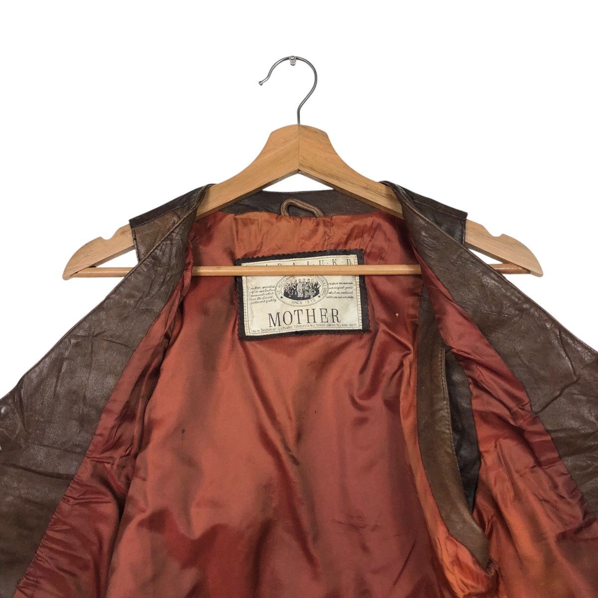 Japanese Brand × Vintage 📌Vintage Leather Vest Utility Harajaku Mother Size US M / EU 48-50 / 2 - 15 Thumbnail