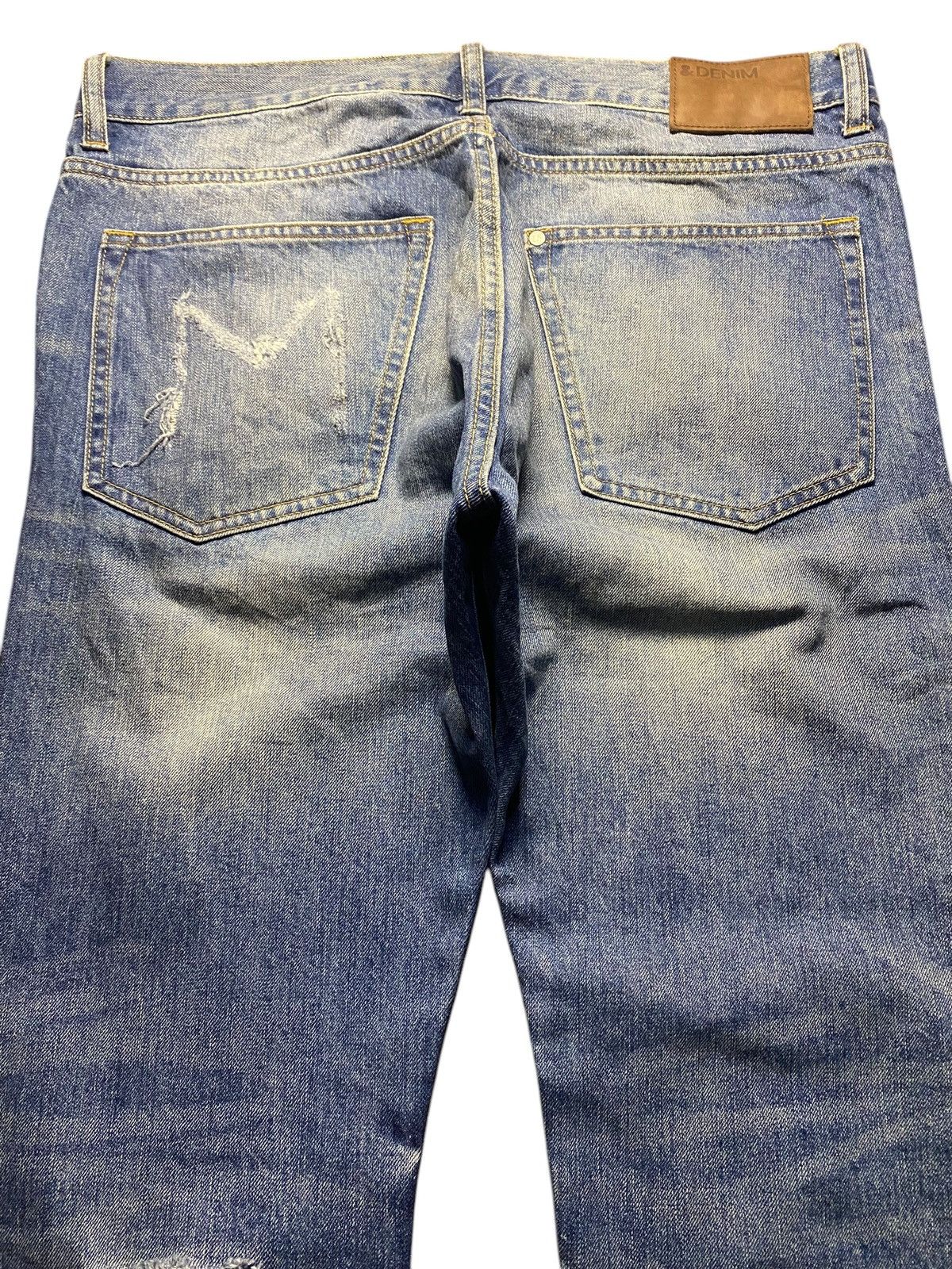 Japanese Brand Vintage Japan Brand &Denim Distressed Style Jeans Size US 36 / EU 52 - 4 Thumbnail