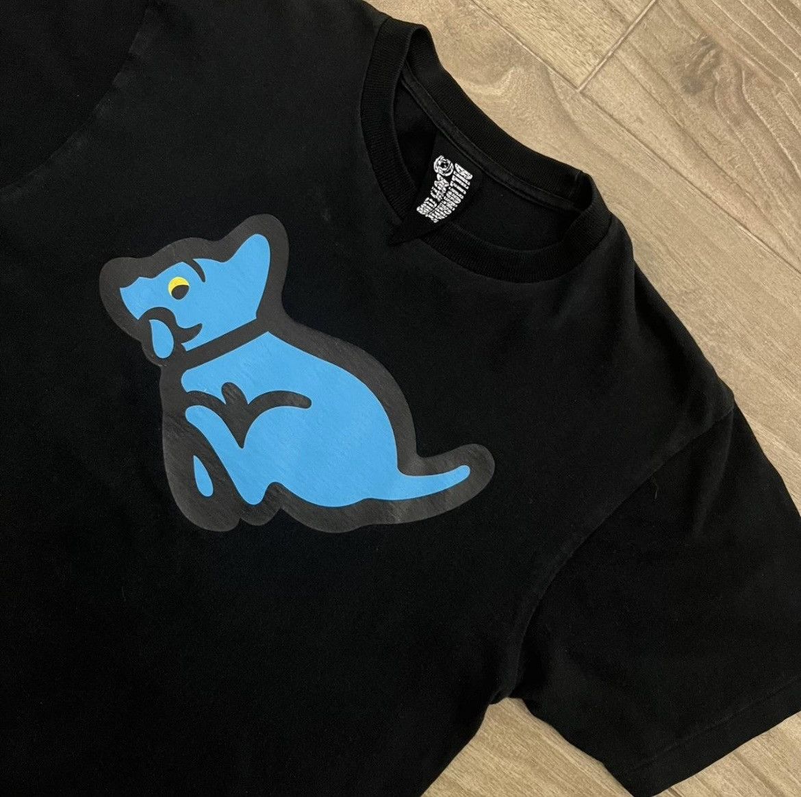 Billionaire Boys Club Black 2006 Icecream Running Pup Tee Size US M / EU 48-50 / 2 - 2 Thumbnail