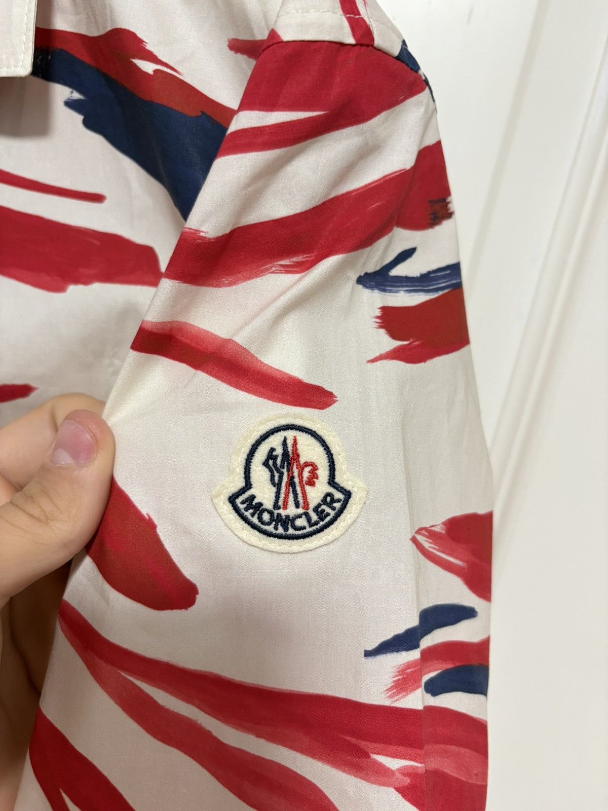 Moncler Moncler Short Sleeved Shirt Size US XL / EU 56 / 4 - 3 Thumbnail