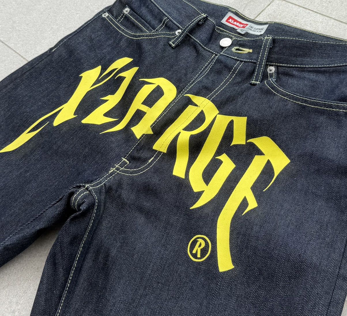 Xlarge XLarge Front Logo Selvedge Denim Pants Size US 32 / EU 48 - 4 Thumbnail