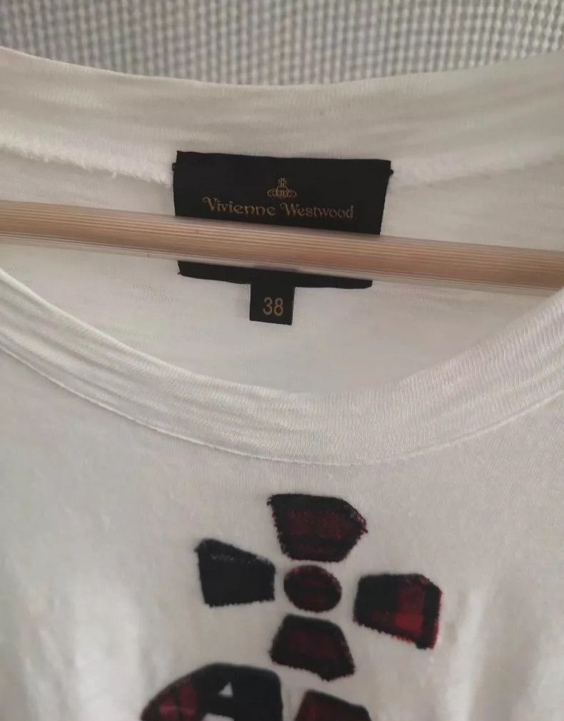 Vivienne Westwood Vivienne Westwood White long-sleeved T-shirt Size S / US 4 / IT 40 - 2 Thumbnail