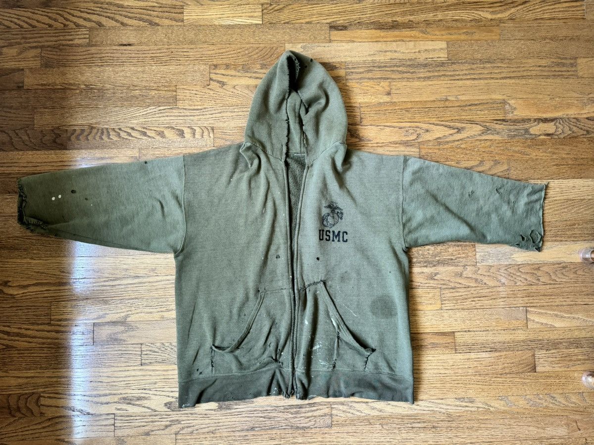 Other Thrashed UNSMC Zip up Size US M / EU 48-50 / 2 - 1 Thumbnail