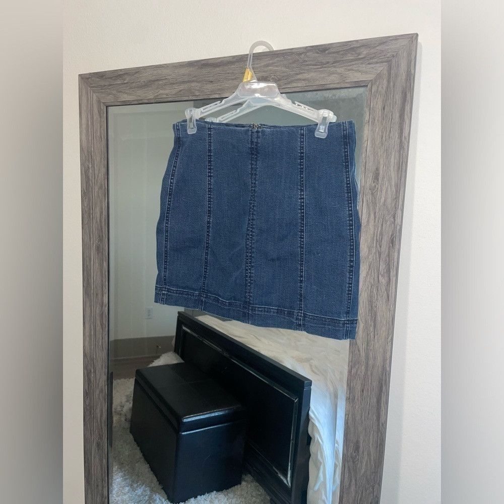 Other Rewash denim blue mini skirt Size 29" - 1 Thumbnail
