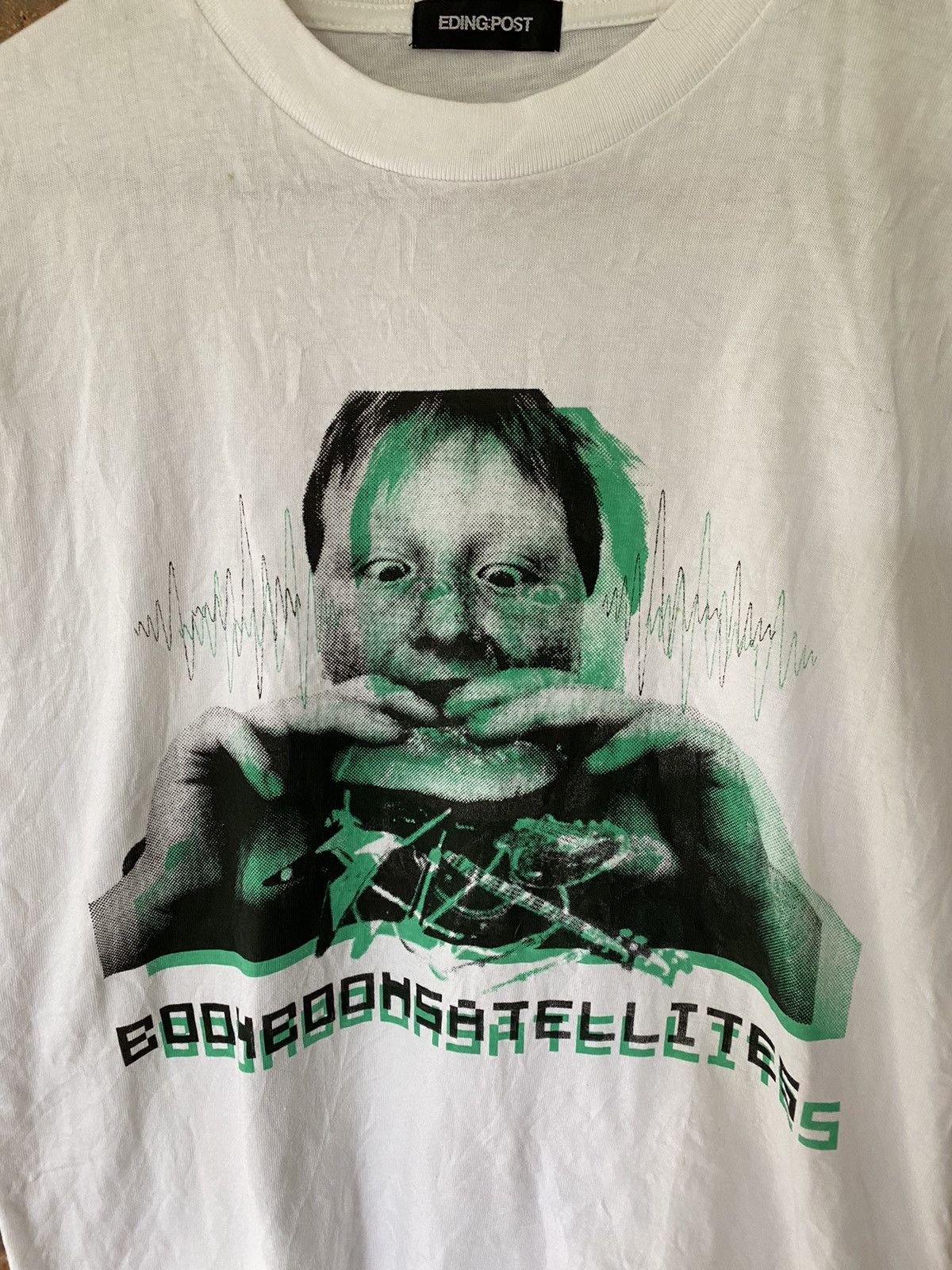 Diet Butcher Slim Skin 2000s Diet butcher x Eding Post X Punk illusion guitar tee Size US S / EU 44-46 / 1 - 4 Thumbnail