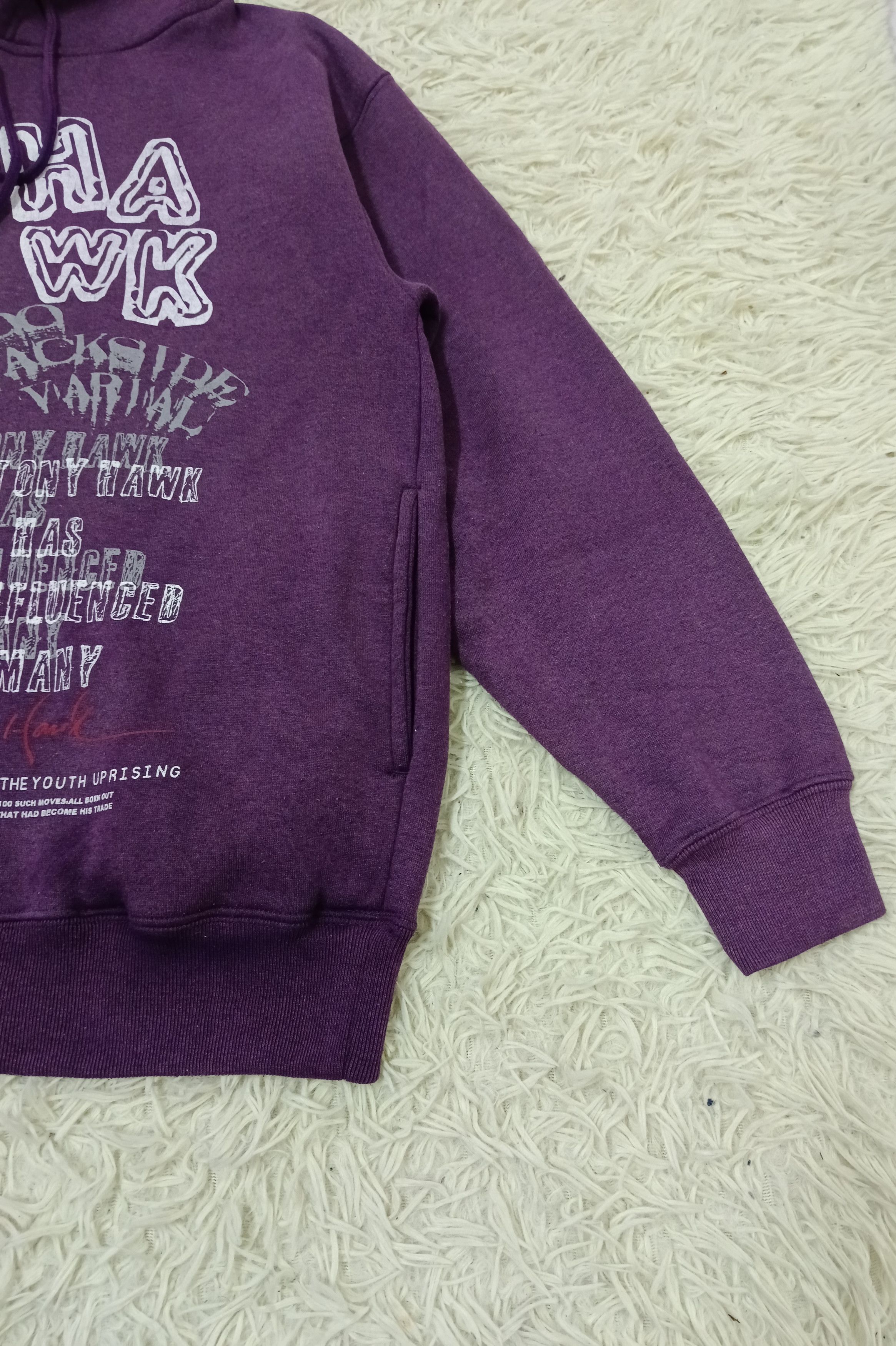 Tony Hawk 90s TONY HAWK PURPLE SUN FADE PULL OVER Size US M / EU 48-50 / 2 - 6 Thumbnail