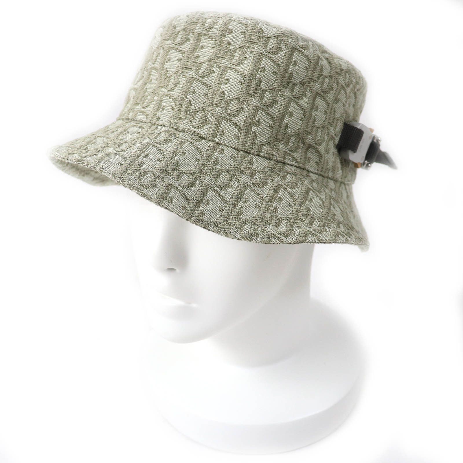 Dior Dior Dior Oblique jacquard cotton polyester bucket hat Cotton Hats 293C906J5763 DUTY FREE for USA Size ONE SIZE - 1 Thumbnail