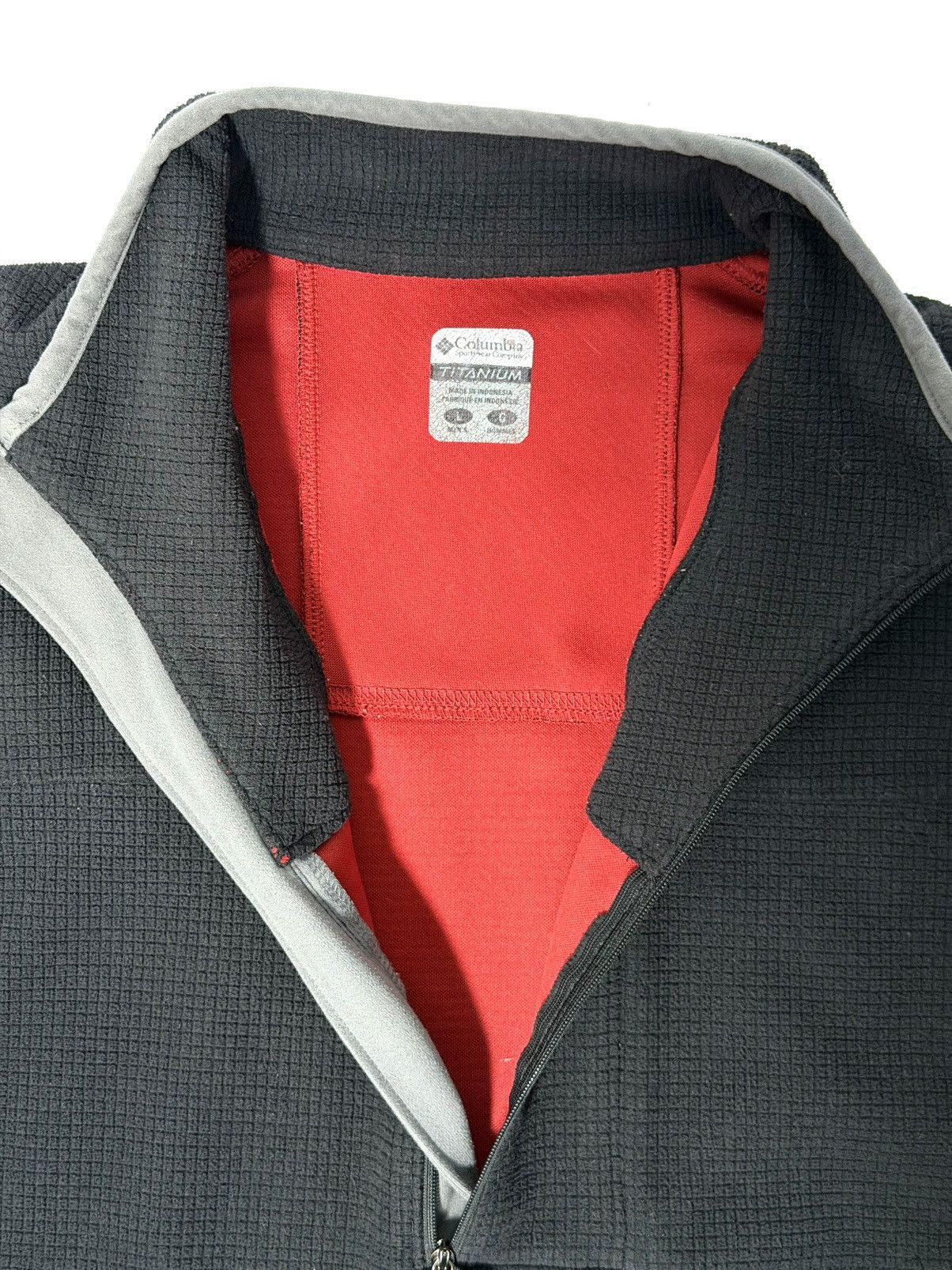 Columbia Columbia Titanium Quarter-Zip Waffle Fleece Size US L / EU 52-54 / 3 - 4 Thumbnail