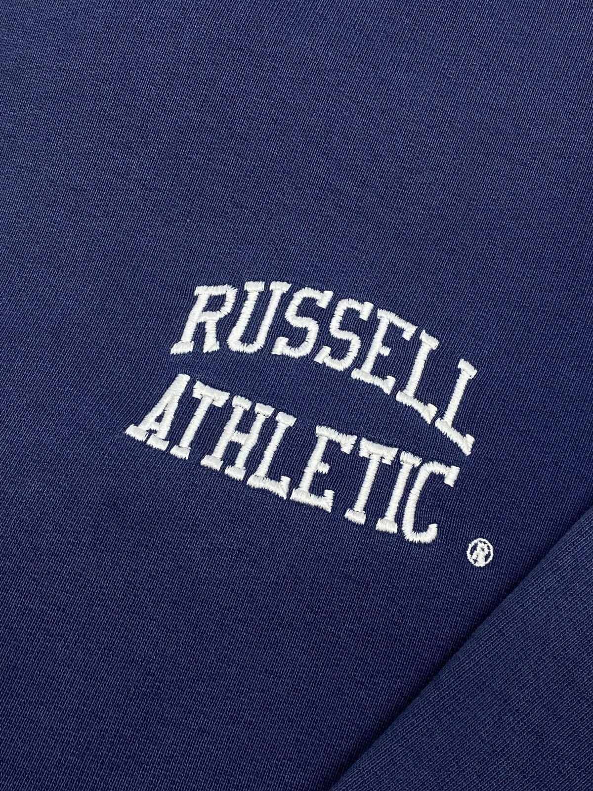 Russell Athletic 🔥 Y2K RUSSELL ATHLETIC FADED SWEATSHIRT BLUE COLLEGE VIBES Size US S / EU 44-46 / 1 - 9 Thumbnail