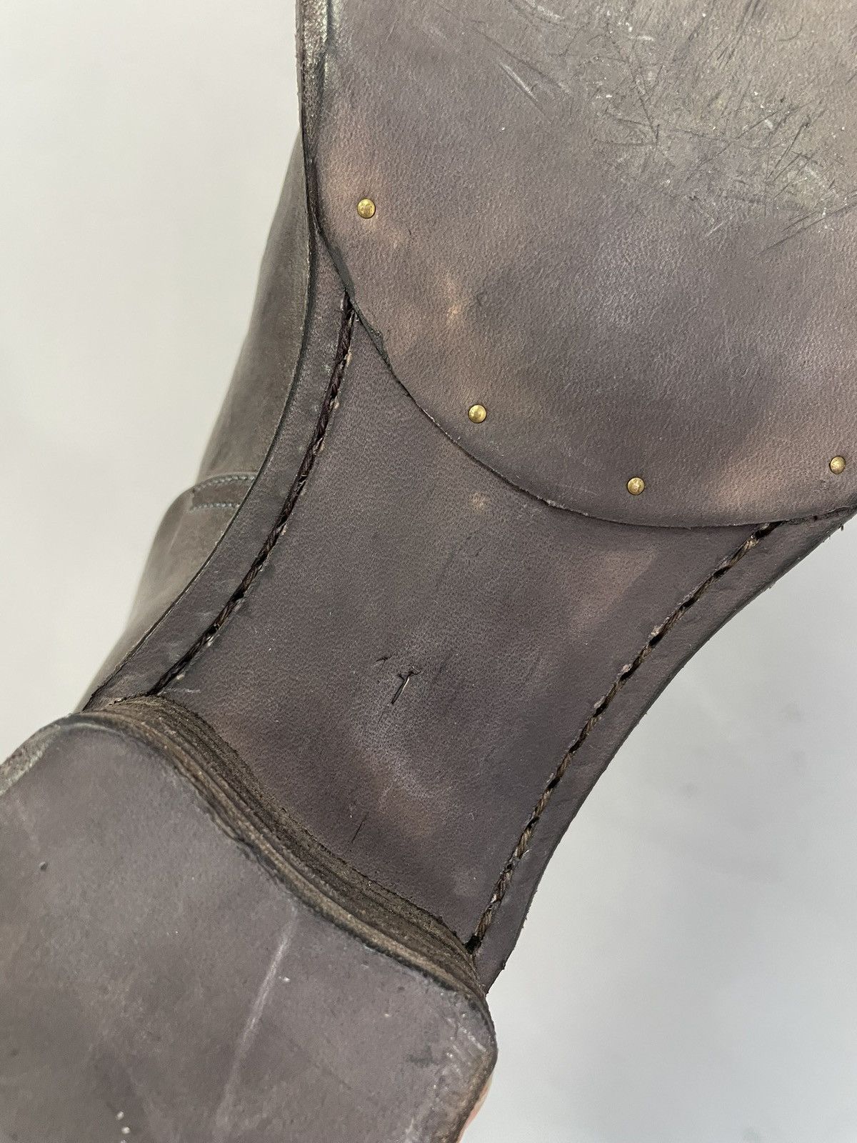 Devoa Devoa brown leather shoes avantgarde artisanal style Size US 8 / EU 41 - 11 Thumbnail