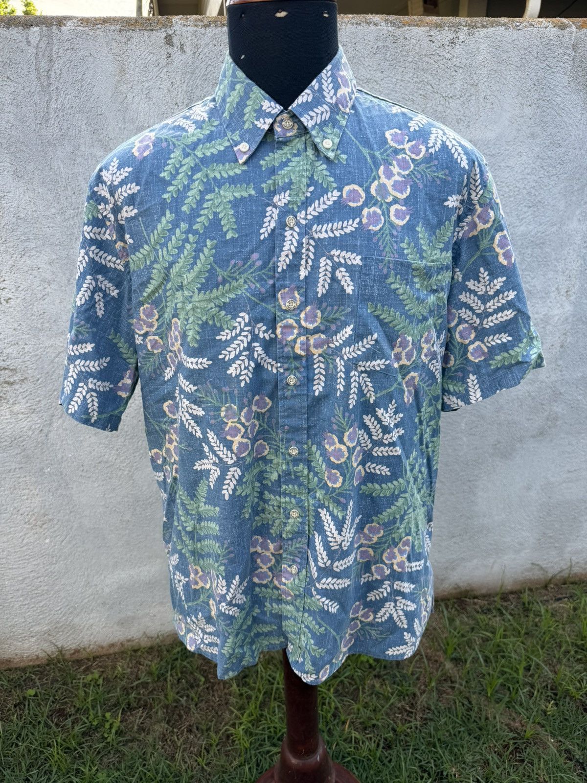 Reyn Spooner PreOwned Reyn Spooner Classic Multicolored Hawaiian Men's L Size US L / EU 52-54 / 3 - 1 Thumbnail