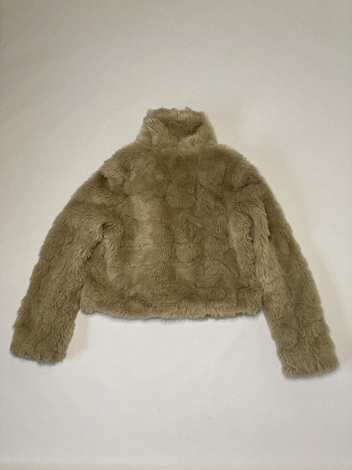 Vintage Vintage Faux Fur Furry Coat Jacket Size L / US 10 / IT 46 - 4 Thumbnail
