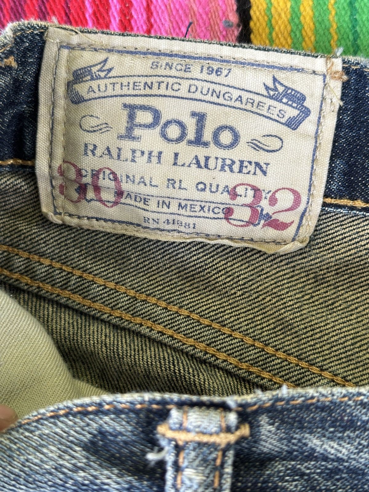 Polo Ralph Lauren Distress Polo Ralph Lauren Three Qtr 32x34 Size US 32 / EU 48 - 13 Thumbnail