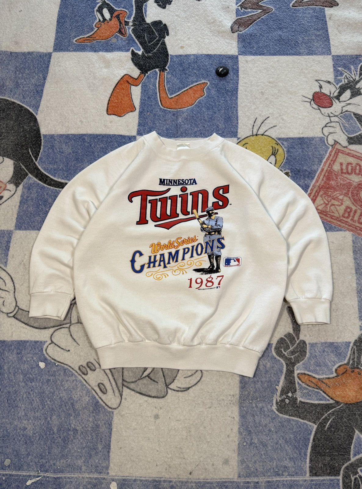 MLB Vintage Minnesota twins World Series crewneck Size US XXS / EU 40 - 1 Thumbnail