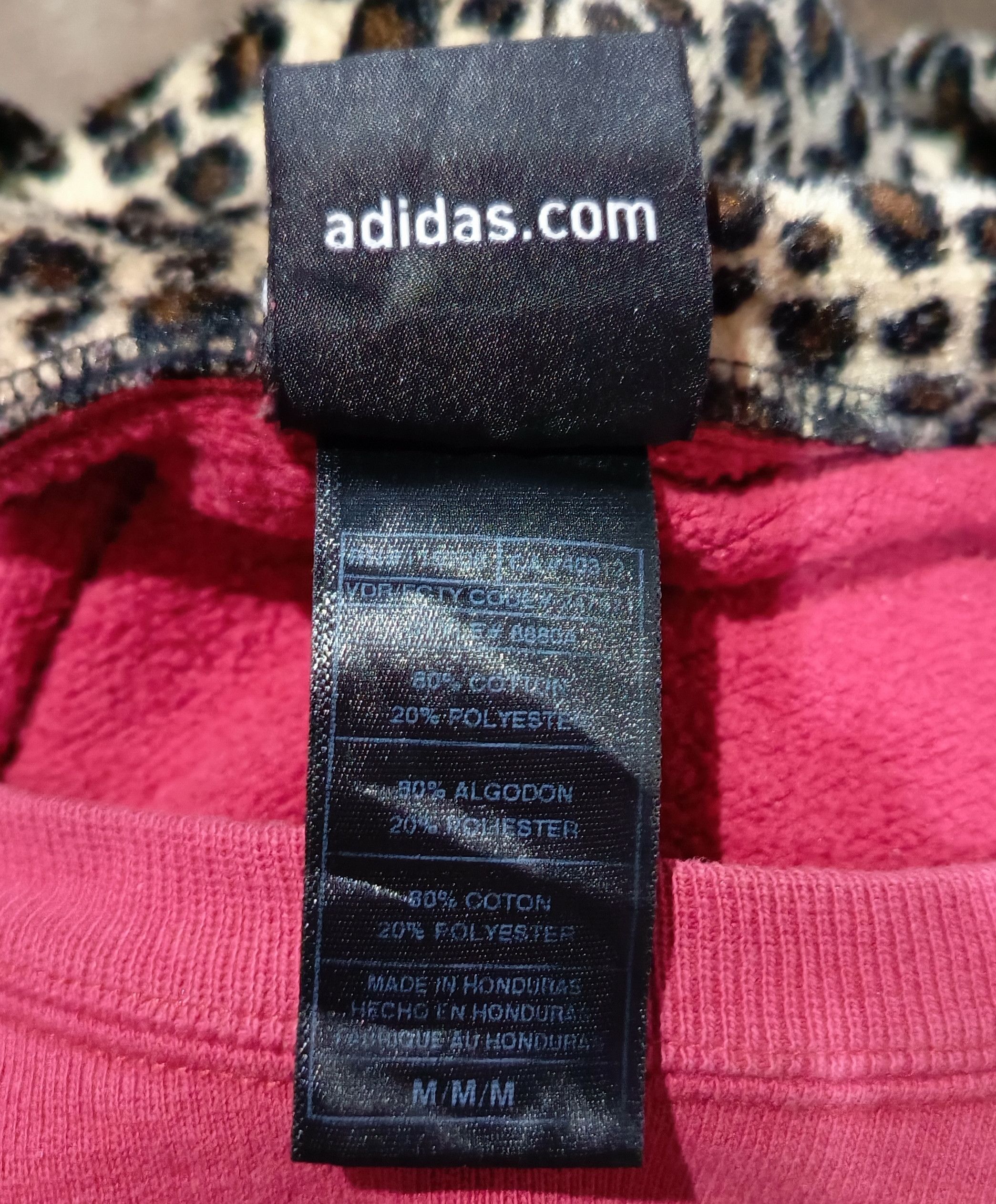 Adidas Adidas Logo Leopard Hoodie Size US M / EU 48-50 / 2 - 4 Thumbnail