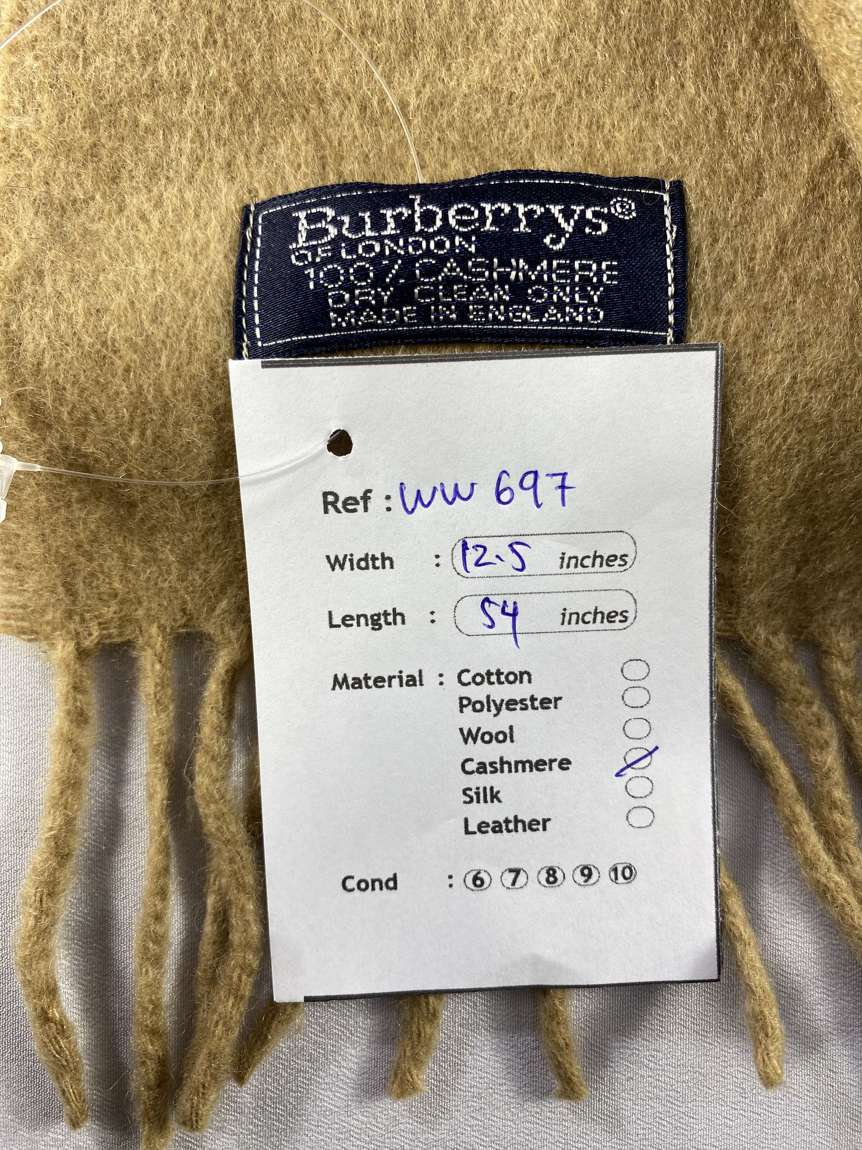 Burberry × Vintage Burberry Scarf / Muffler / Neckwear Size ONE SIZE - 7 Thumbnail