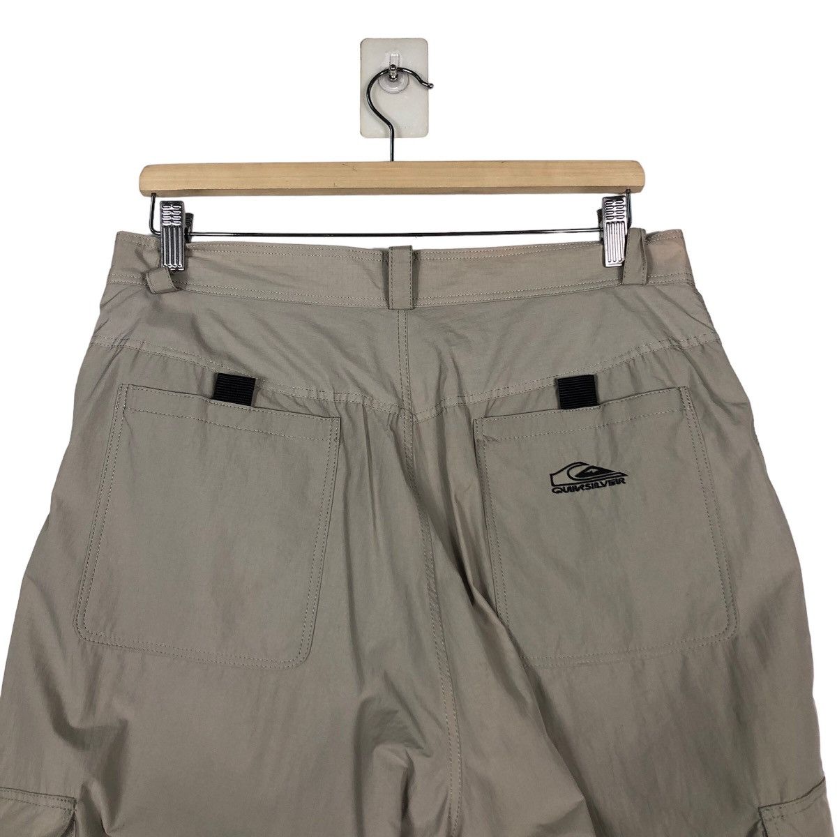 Japanese Brand Vintage Quicksilver Cargo Pants Multi Pocket Bondage Design Size US 32 / EU 48 - 9 Thumbnail