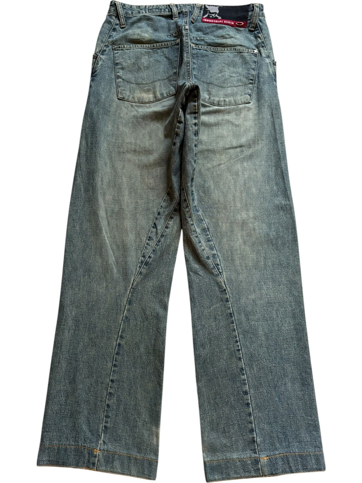 Oakley Vintage Oakley Mud Wash Spiral Leg Rare Jeans Size US 30 / EU 46 - 2 Thumbnail