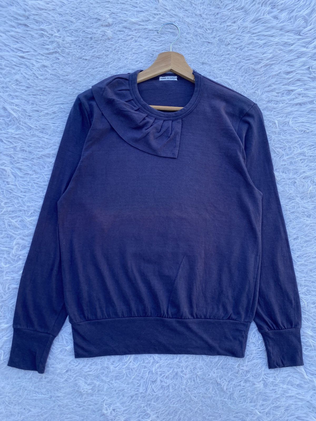 Comme des Garcons Rare Vintage 80s Comme Des Garcons Longsleeve Women Top Size S / US 4 / IT 40 - 1 Thumbnail