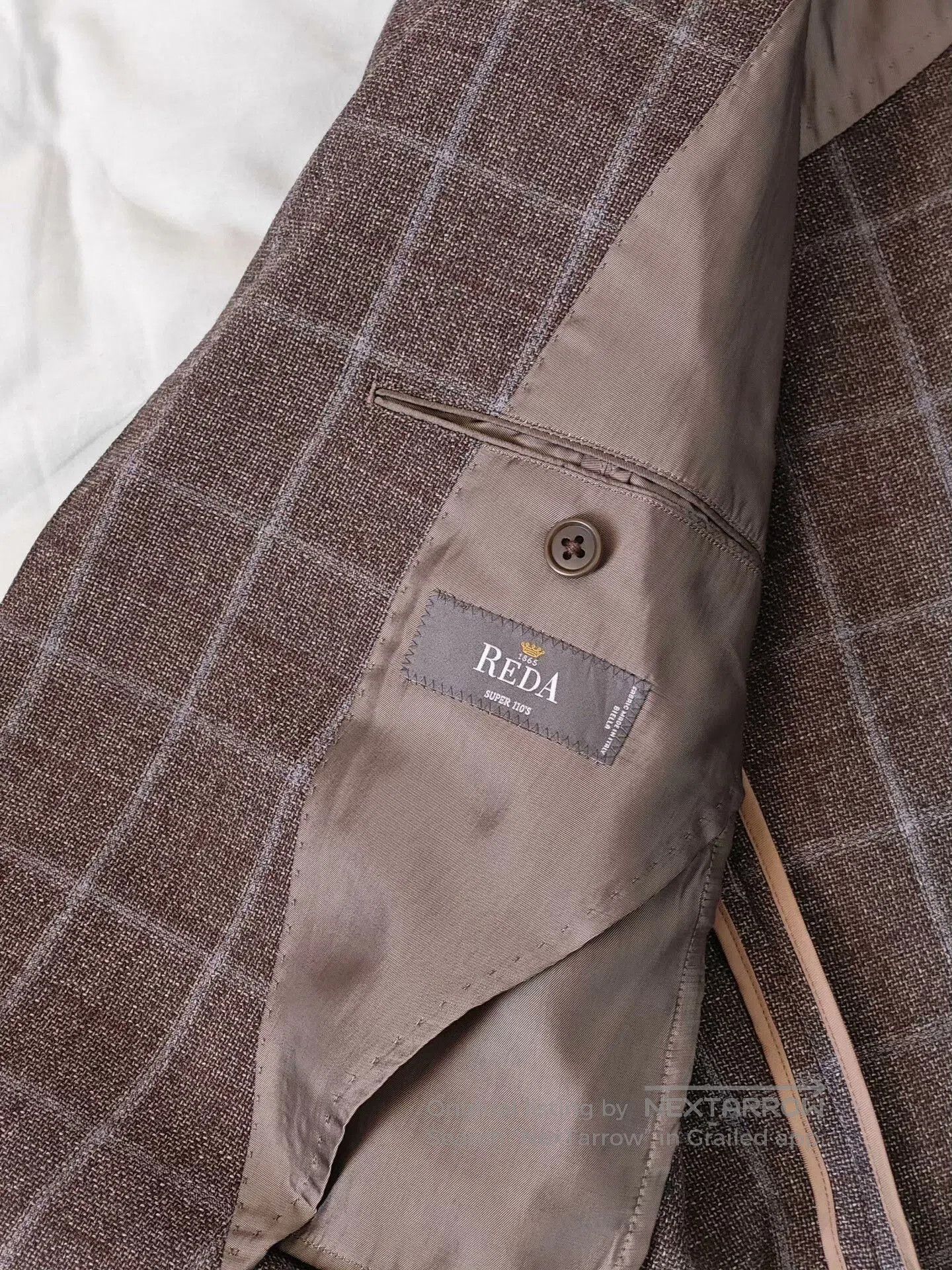 Japanese Brand Custom Wool Suit from Italy. Size US M / EU 48-50 / 2 - 7 Thumbnail