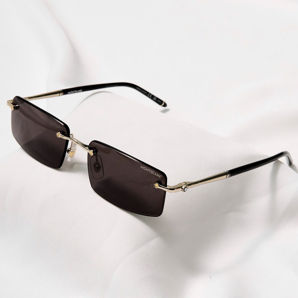 Montblanc MONTBLANC MB0443S 001 SUNGLASSES Size ONE SIZE - 2 Thumbnail