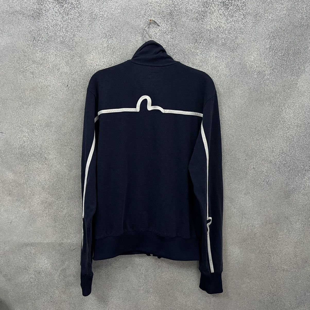 Evisu Men’s Evisu Wool Mock Turtleneck Full Zip Embroidered Sz: L Size US L / EU 52-54 / 3 - 10 Thumbnail
