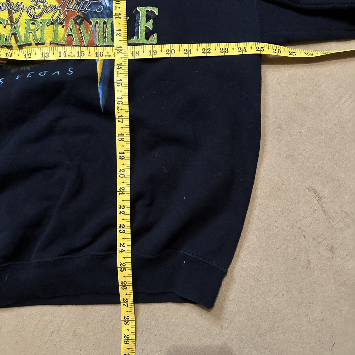 Band Tees Vintage 90s Navy Jimmy Buffett’s Margaritaville Crewneck Size US XL / EU 56 / 4 - 5 Thumbnail