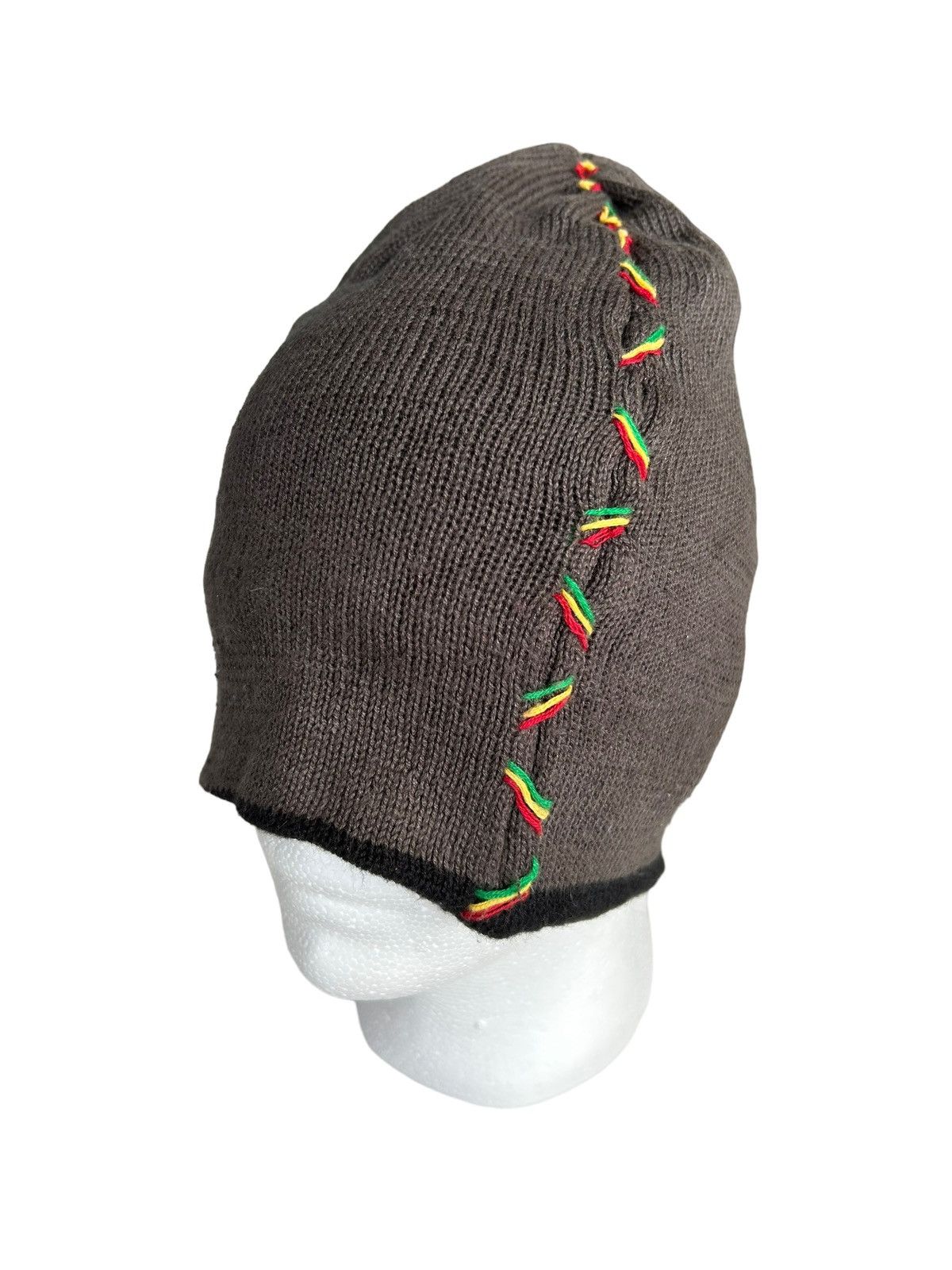 14th Addiction × Japanese Brand × Le Grande Bleu (L.G.B.) Punk Bondage Style Reversible Beanie Hats Size ONE SIZE - 3 Thumbnail